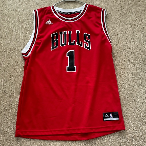 Chicago Bulls #1 Derrick Rose Jersey - Picture 1 of 2